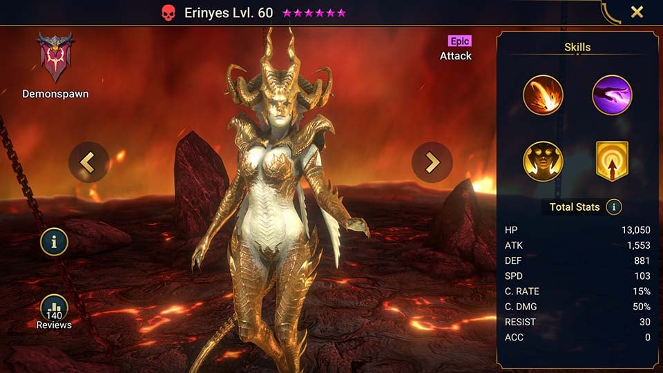 Erinyes - HellHades - Raid Shadow Legends