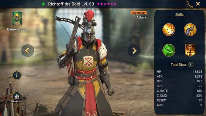 Richtoff the Bold - HellHades - Raid Shadow Legends