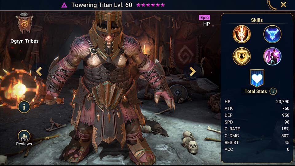 towering titan