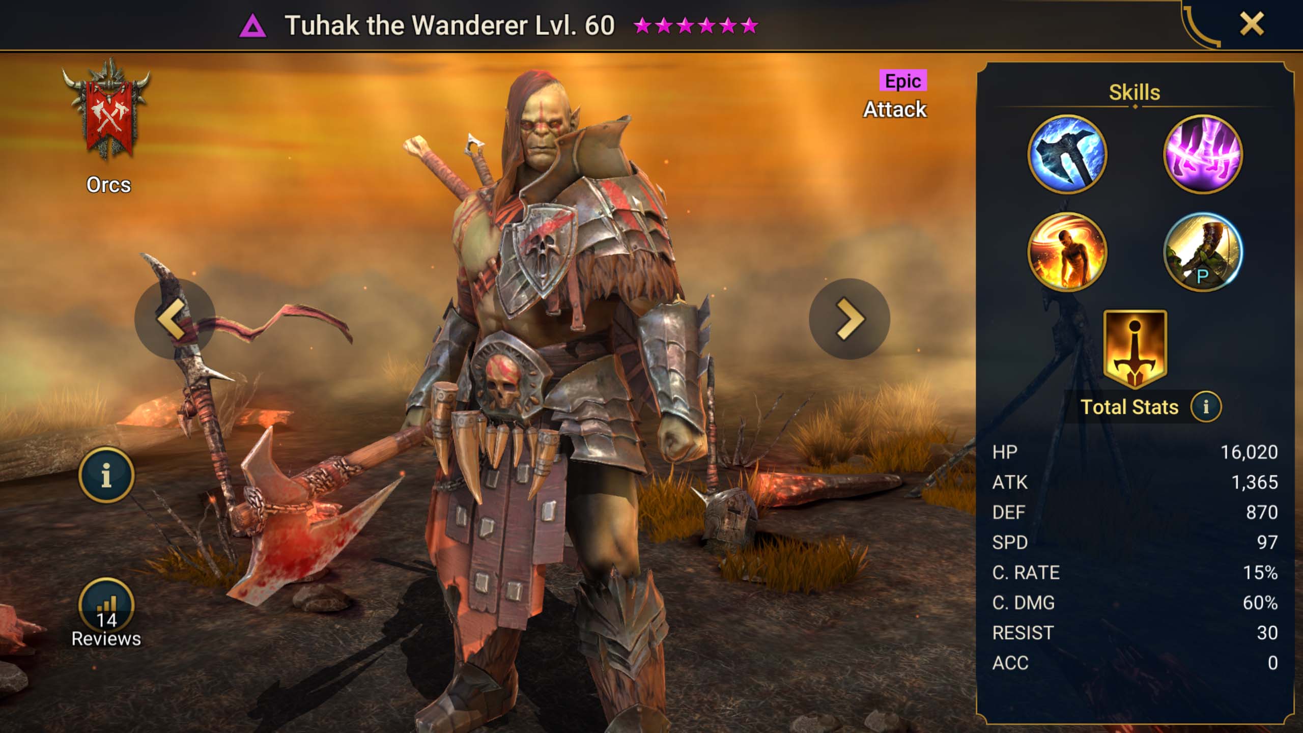 tuhak the wanderer