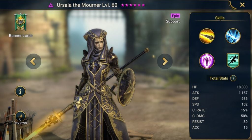 Ursala the Mourner
