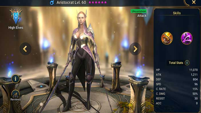 Aristocrat - HellHades - Raid Shadow Legends