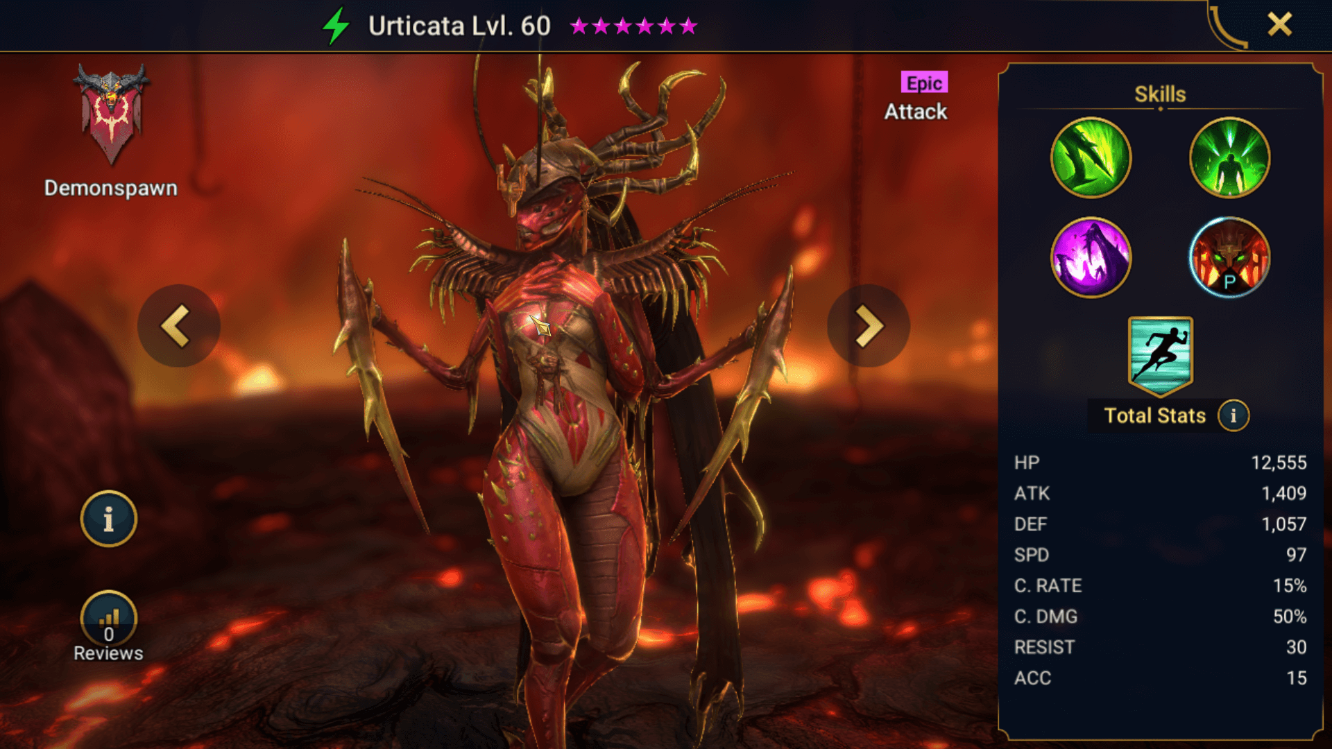 Urticata - HellHades - Raid Shadow Legends