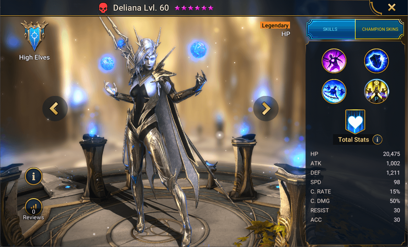 Deliana - HellHades - Raid Shadow Legends