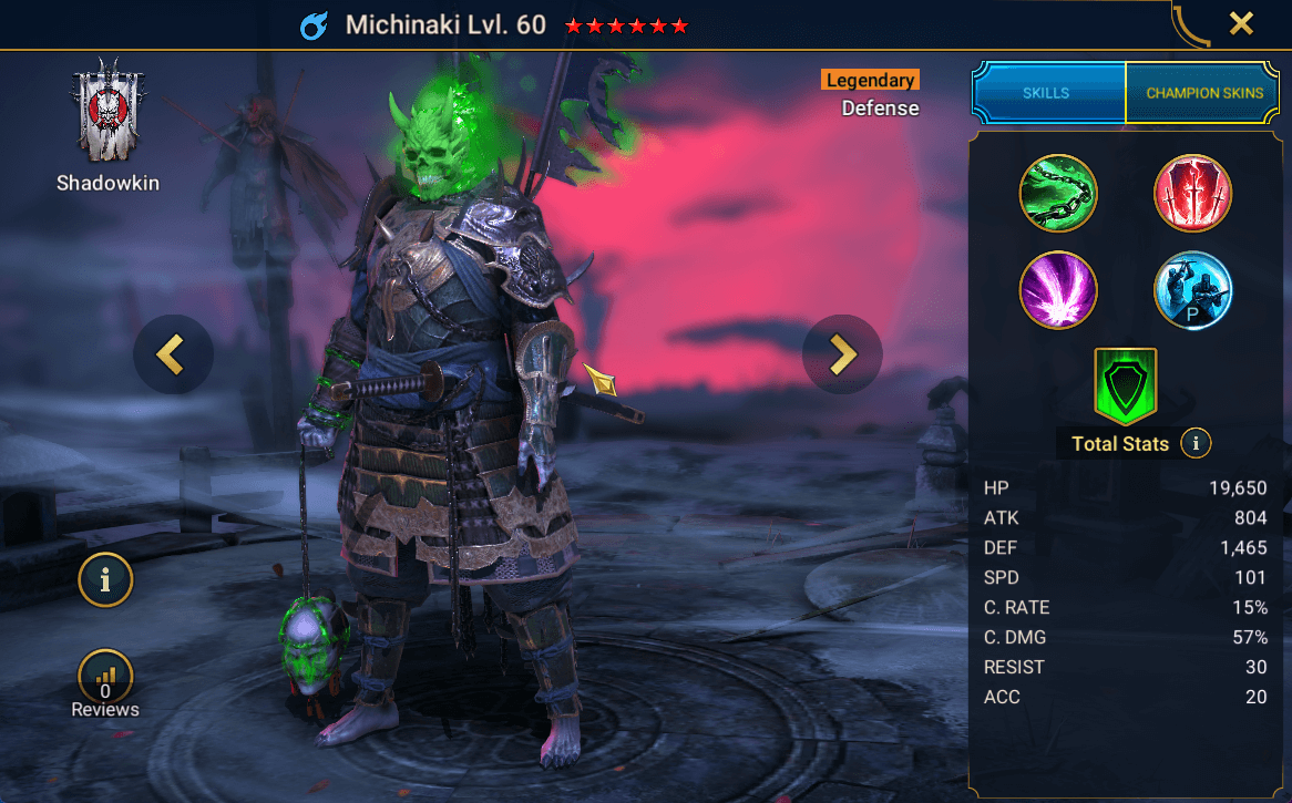 Michinaki - HellHades - Raid Shadow Legends