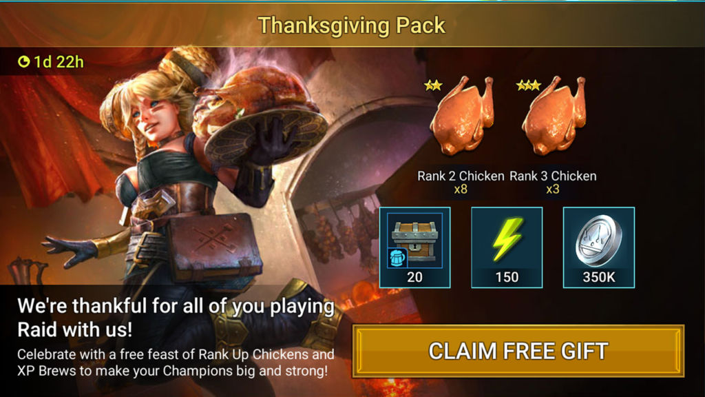 Game Giveaway of the Day – Lords Mobile Thanksgiving In-game Event - Lords  Harvest