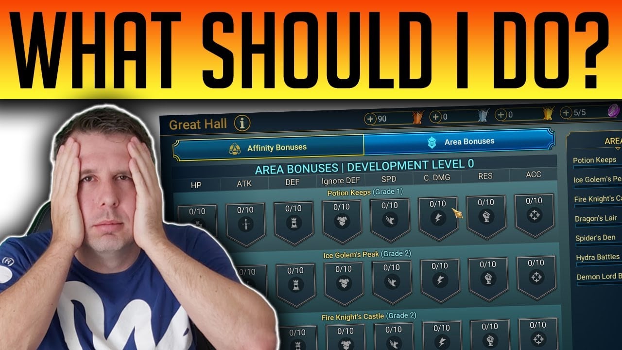 How to use AREA Bonuses in RAID Shadow Legends - HellHades - Raid Shadow  Legends