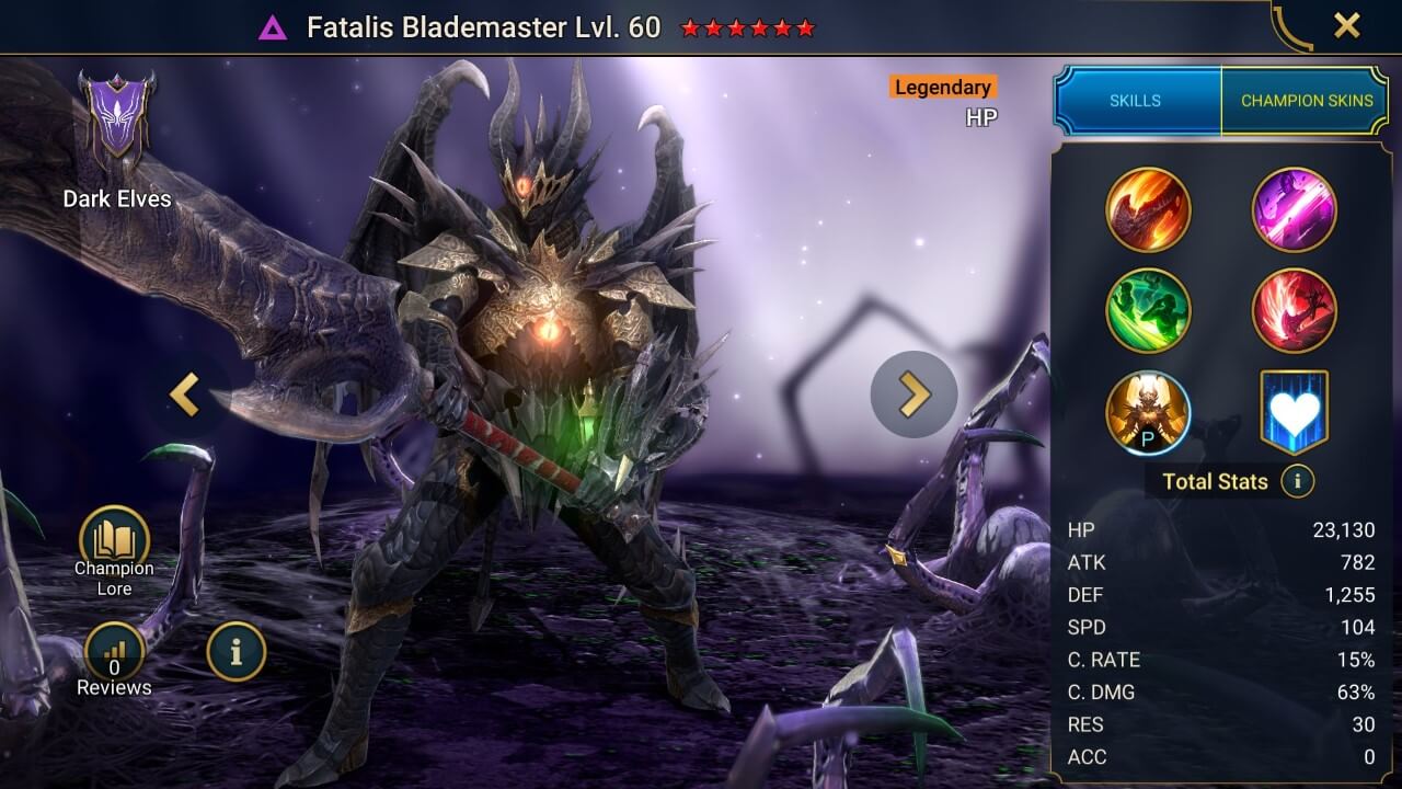 Fatalis Blademaster