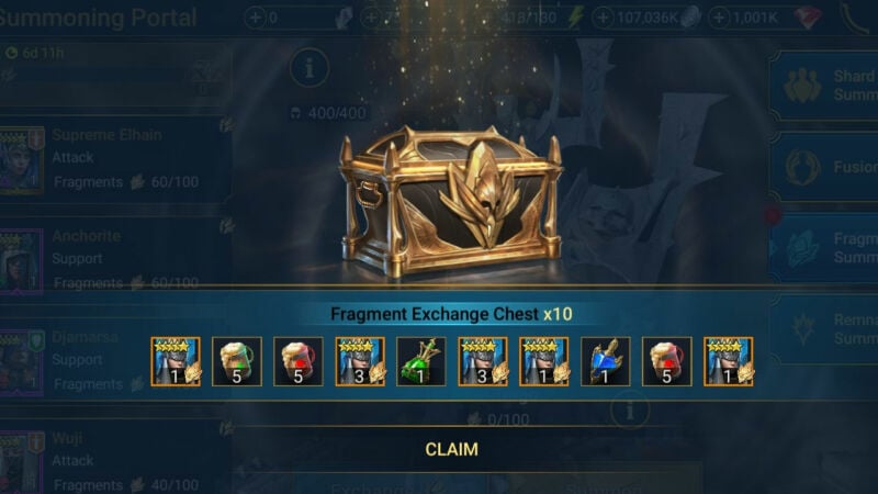 Raid Shadow Legends Fragment Exchange System HellHades Raid Shadow Legends Fragment Exchange System HellHades