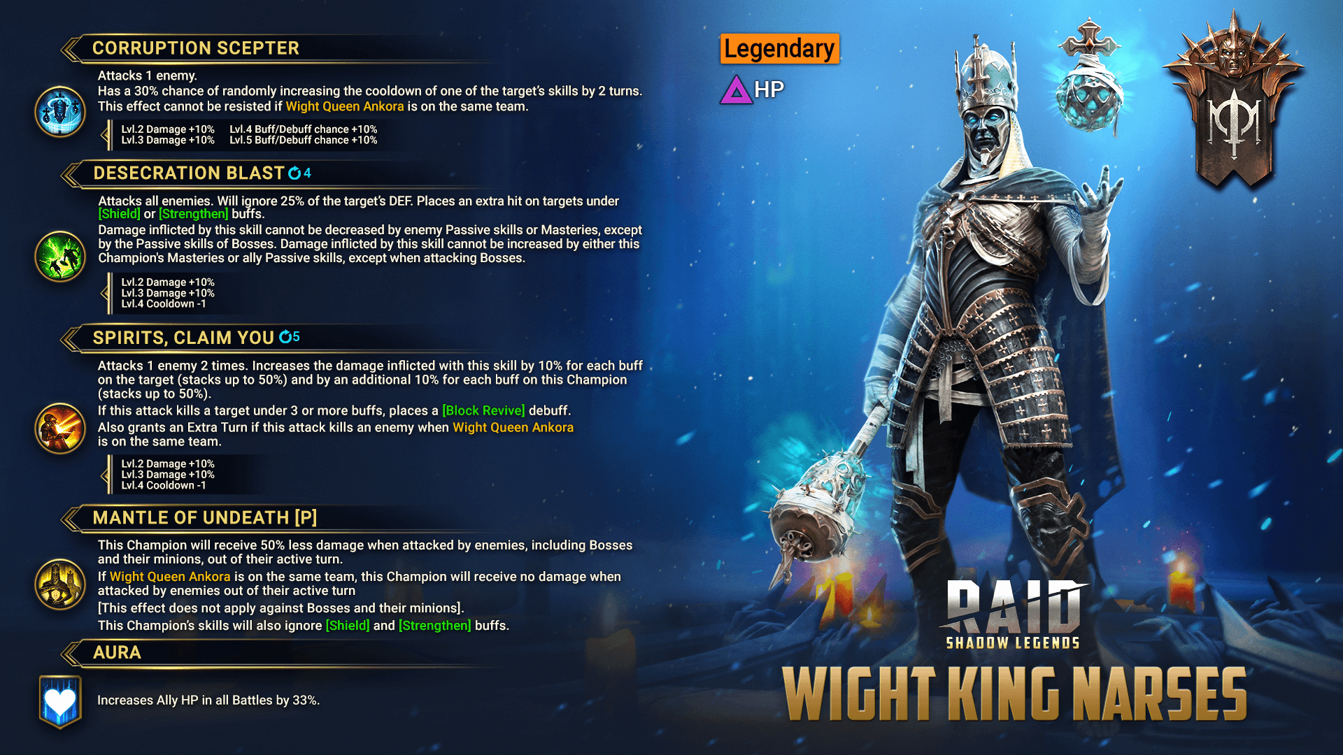 wight king narses skill preview