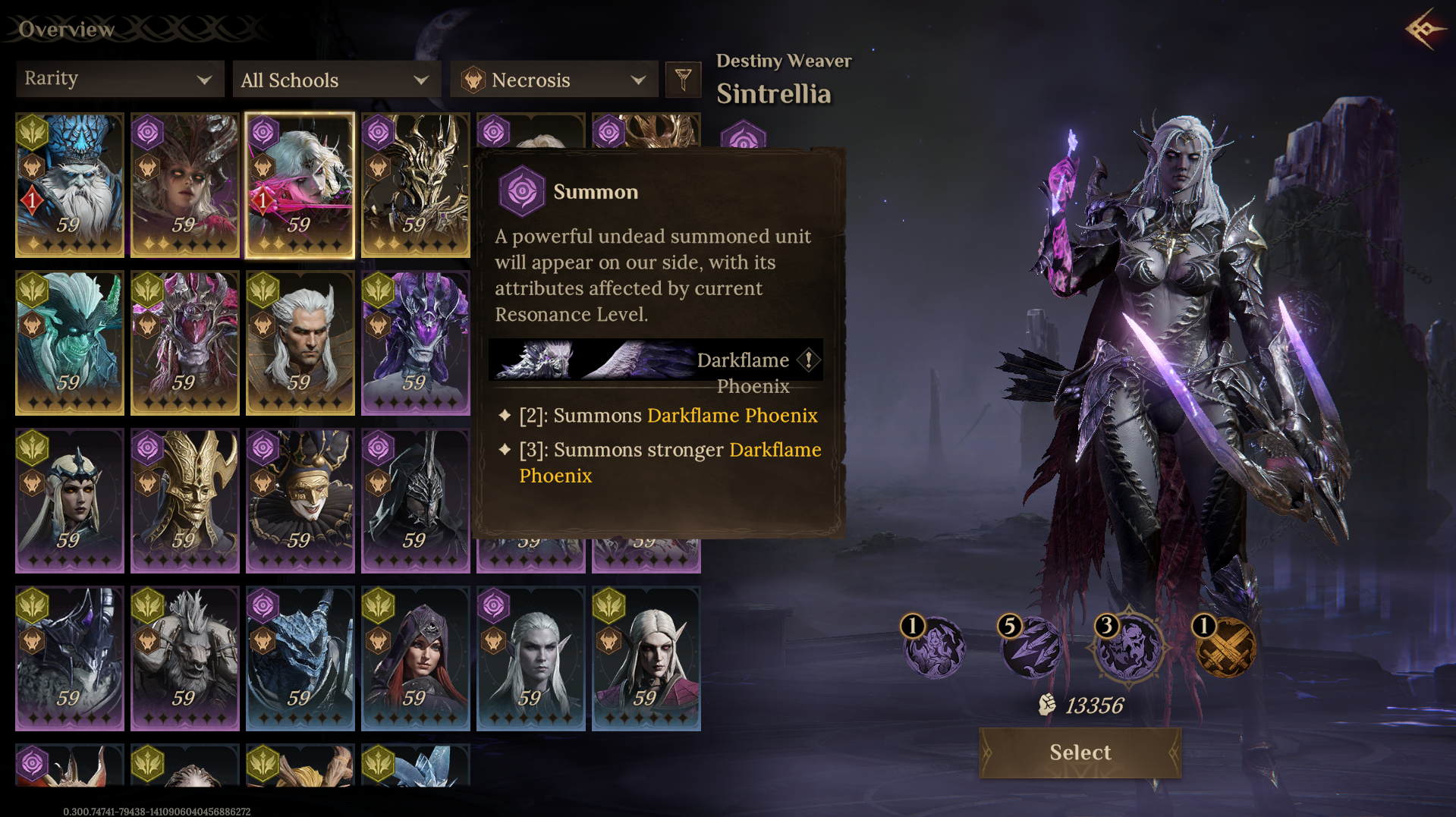 necrosis bonus dragonheir