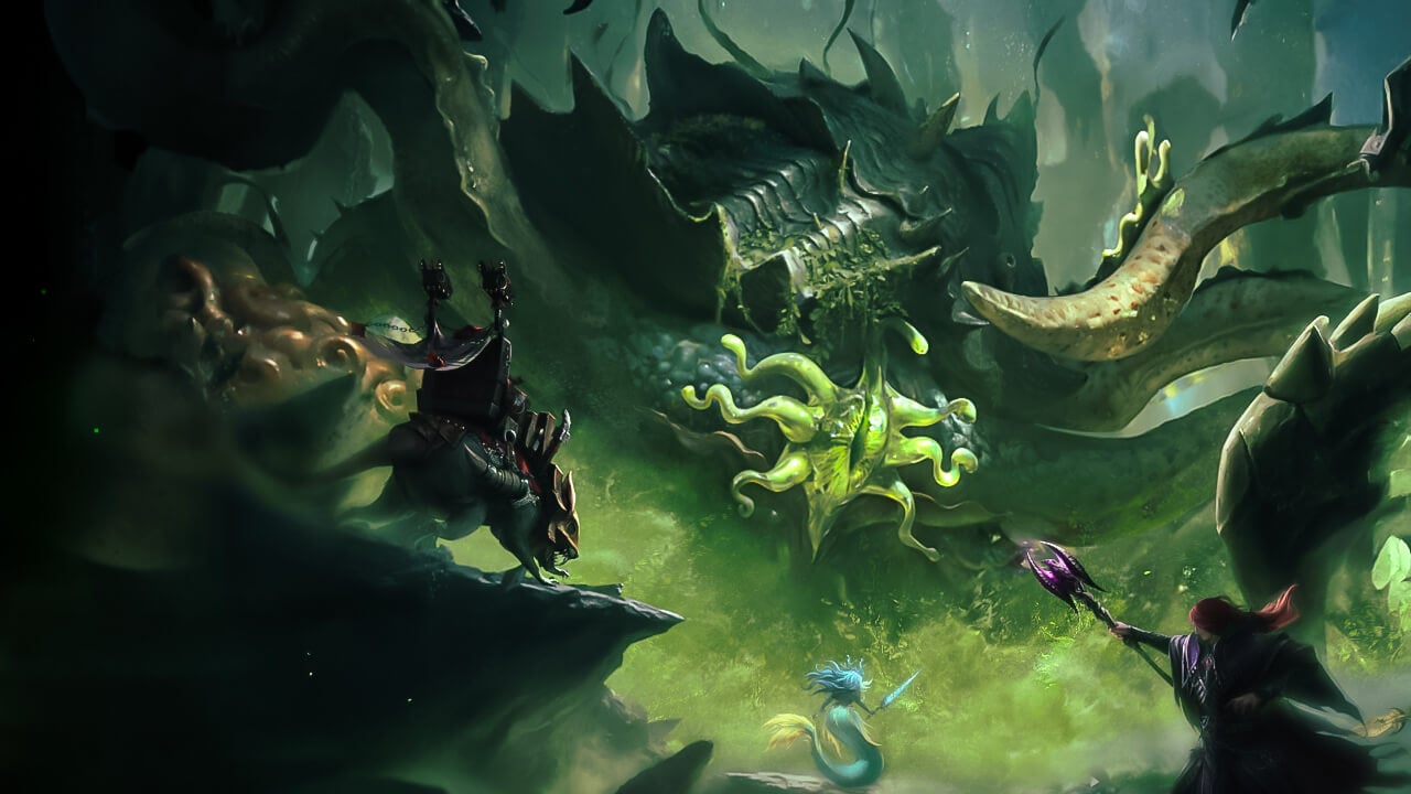 Dragonheir Abyssolossus boss