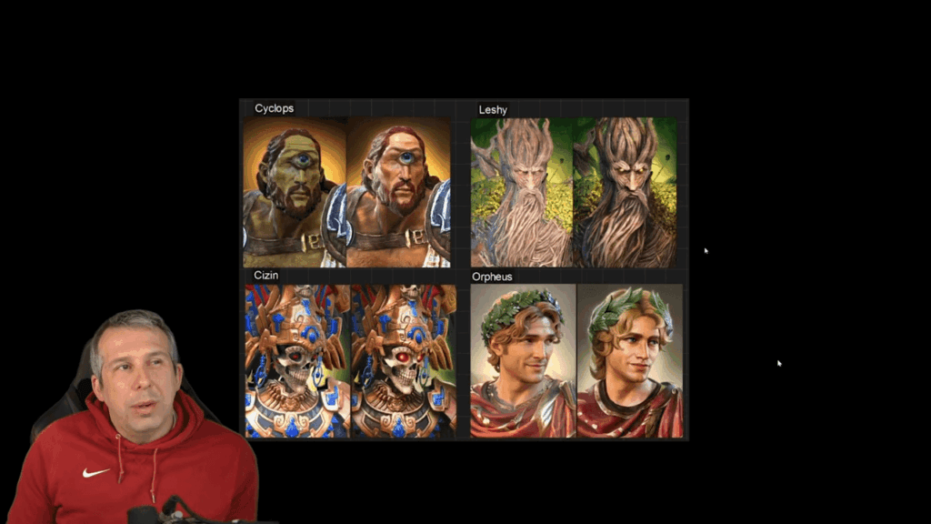 Godforge portrait updates Godforge portrait updates