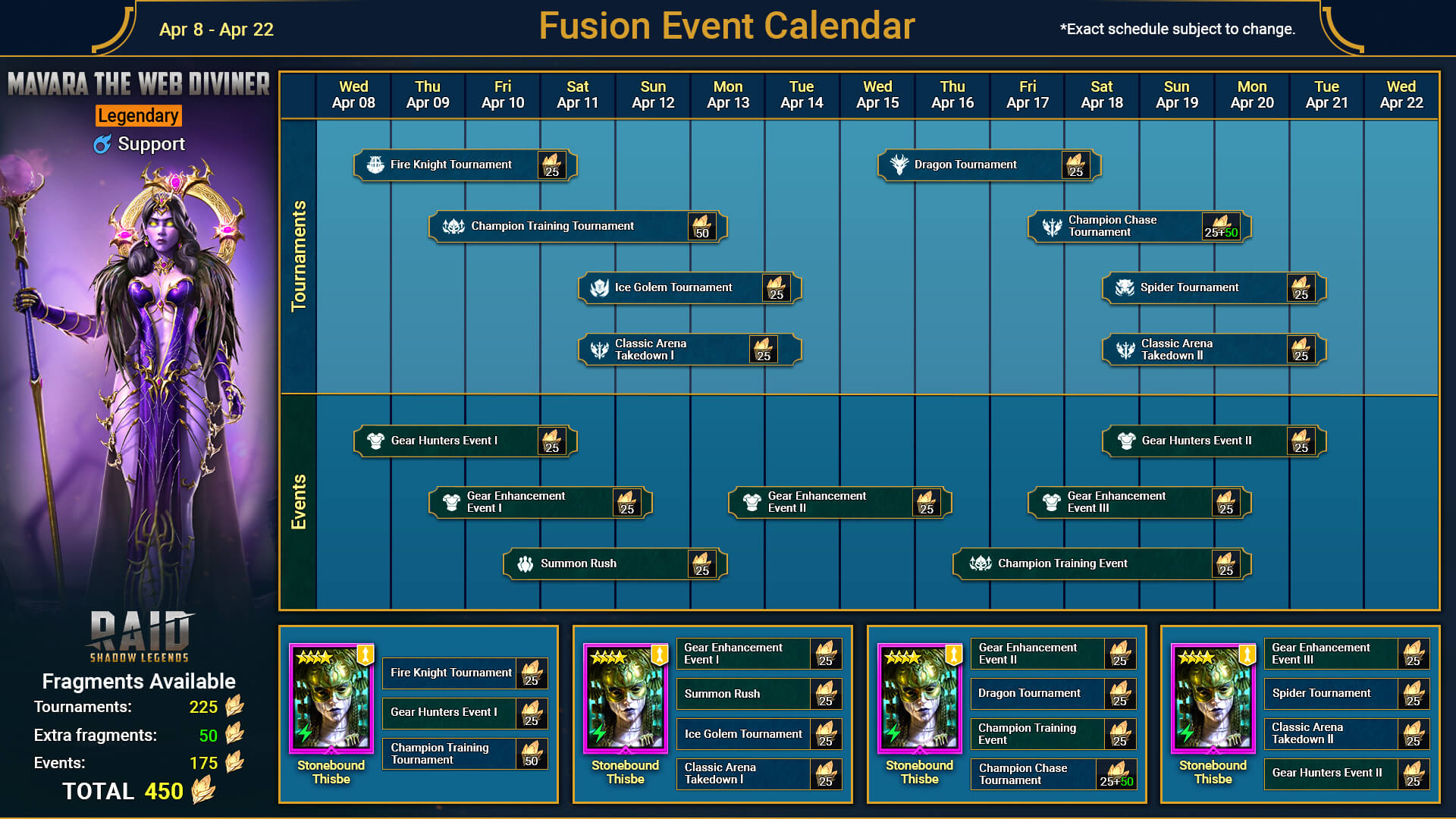 Mavara Fusion Calendar Mavara Fusion Calendar