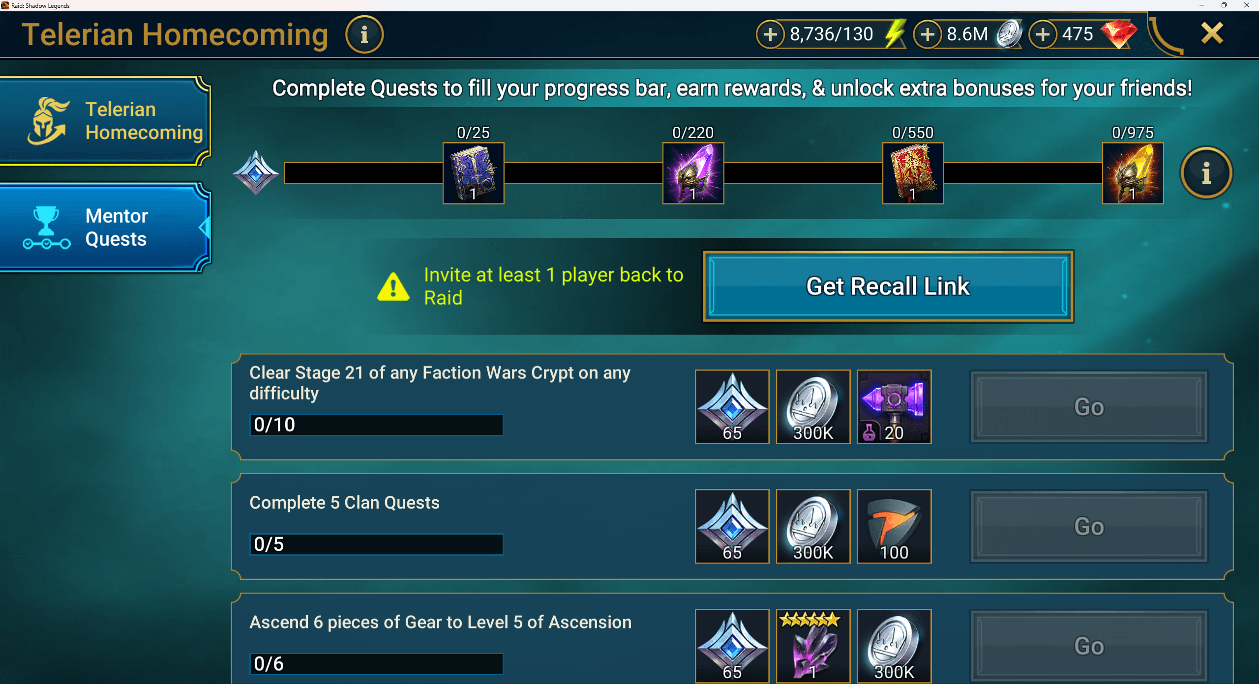 mentor quests mentor quests