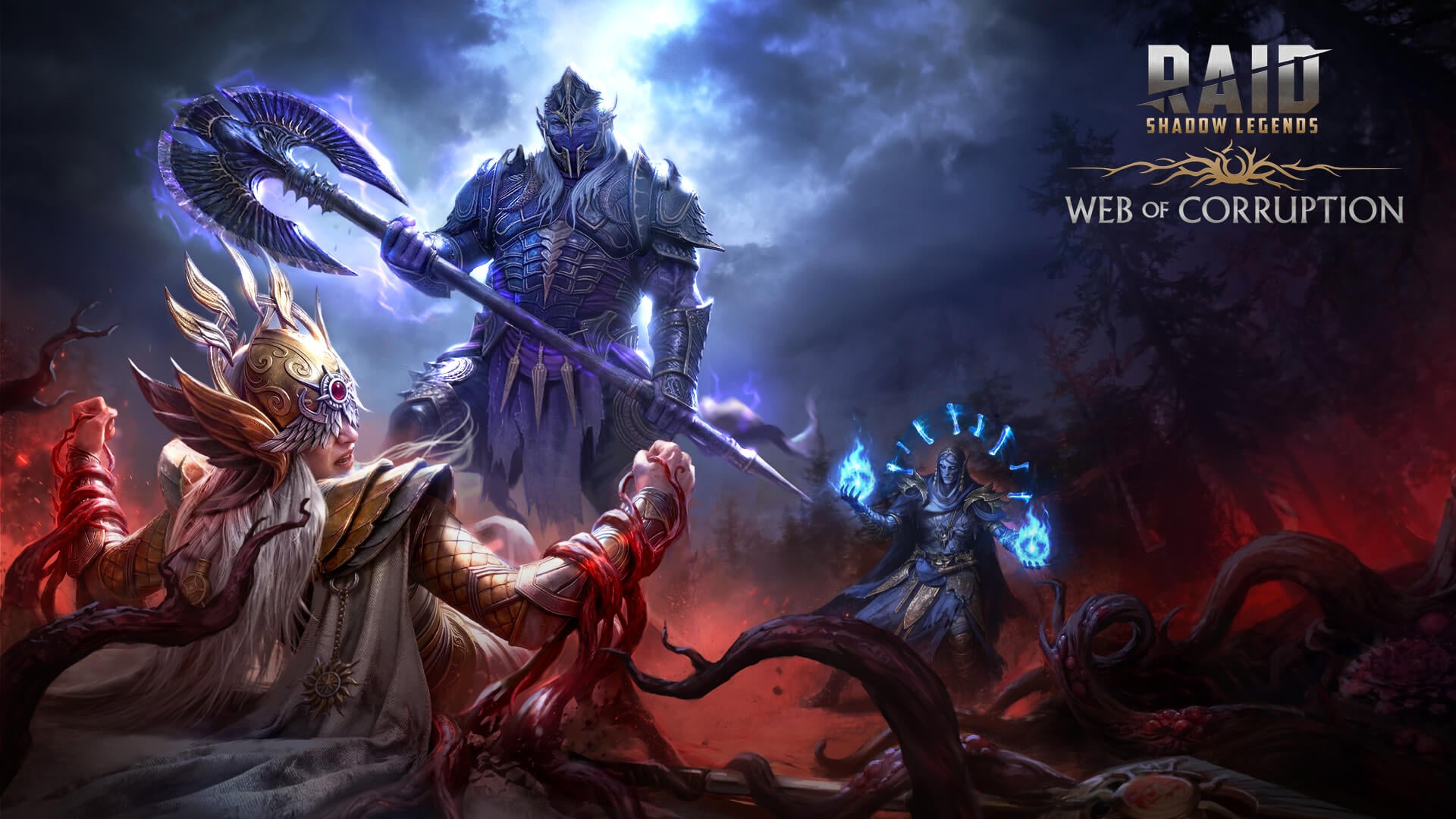 Web of Corruption Key Art – 01