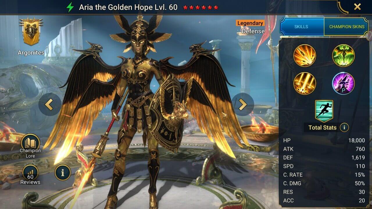 Champion Splash Artwork with Stats