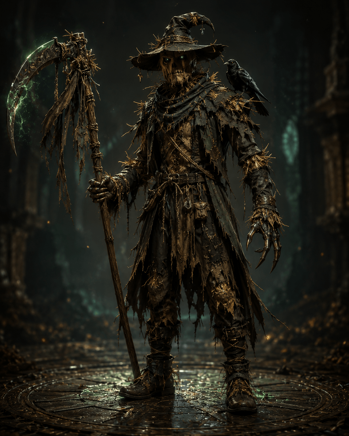 Scarecrow Design Concept Scarecrow Design Concept
