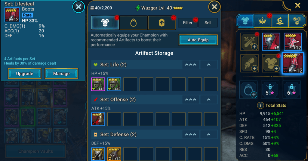 example of bad Raid build example of bad Raid build