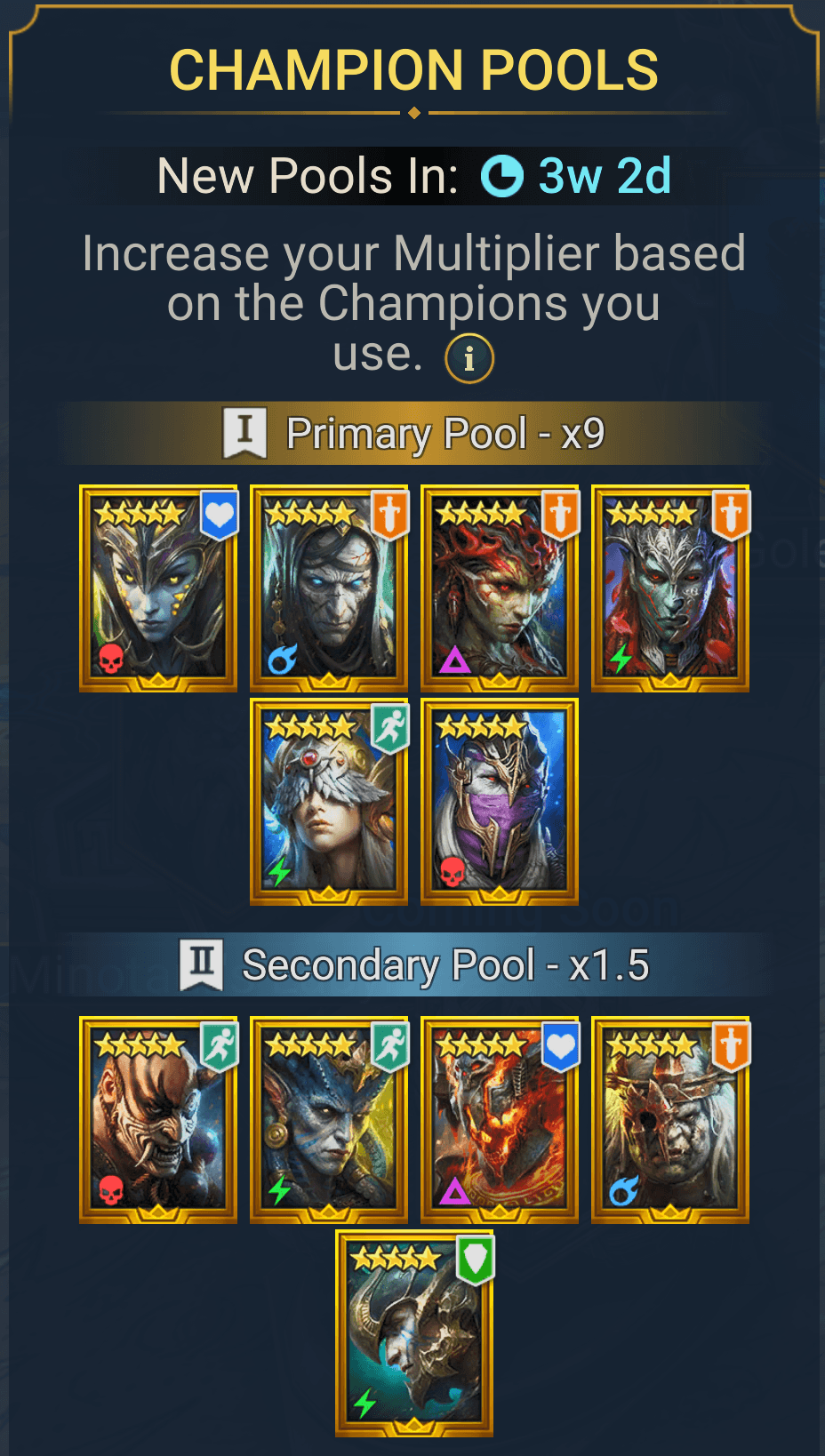 Champion Proving Grounds Champion Pool Rotation 1 Champion Proving Grounds Champion Pool Rotation 1