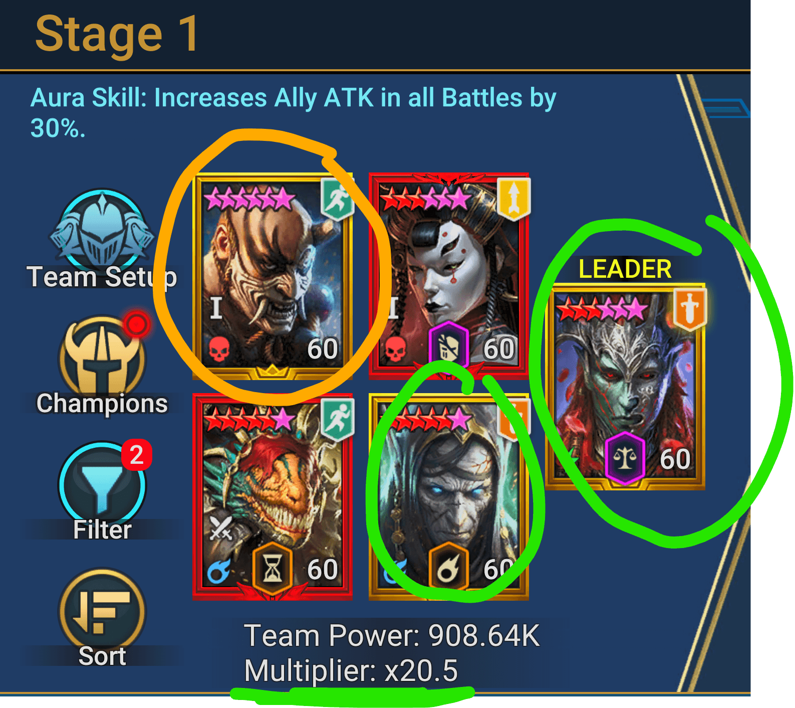 Champion Proving Grounds Team Example Champion Proving Grounds Team Example